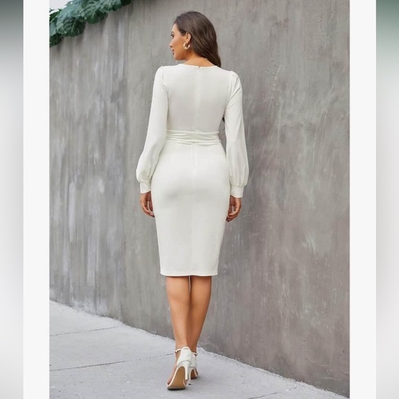 Brand New White Bodycon Dress - Picture 5 of 6